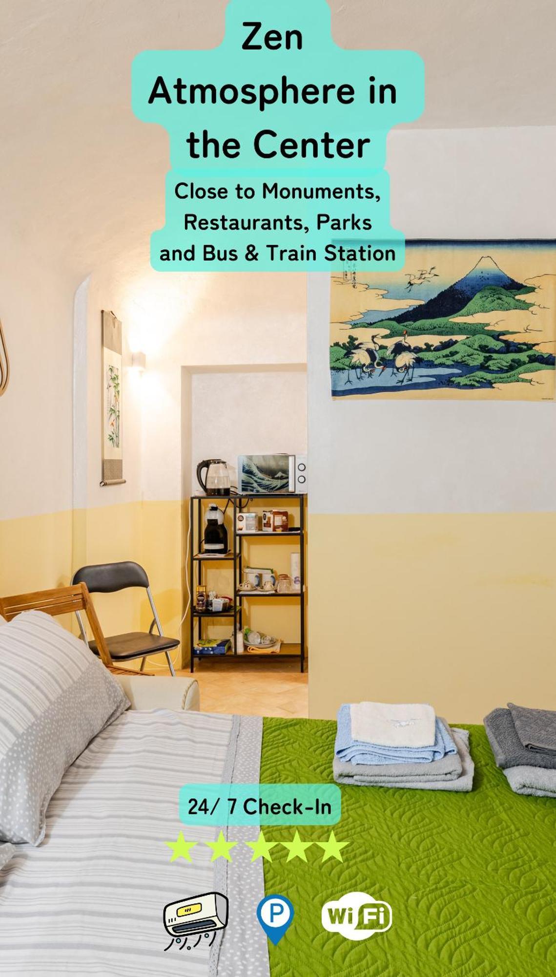 Zen Studio In The Center With Free Parking And 24Hours Automatic Check-In Casale Monferrato Exteriör bild